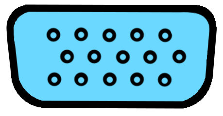 connect vga to projector