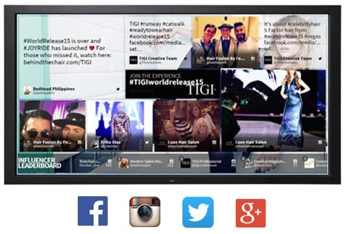 Tweet Wall, Instagram Wall, Social Media Wall Rentals