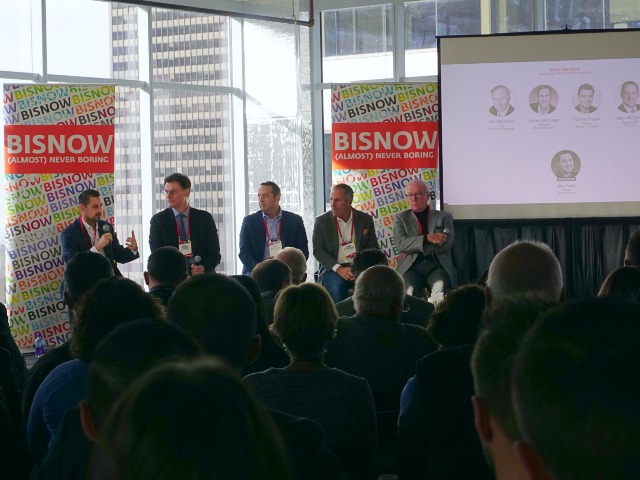 Panel at a Downtown Chicago Office Building