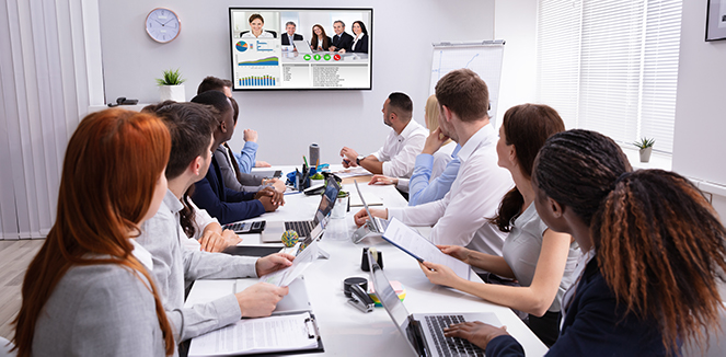 Giving an online presentation