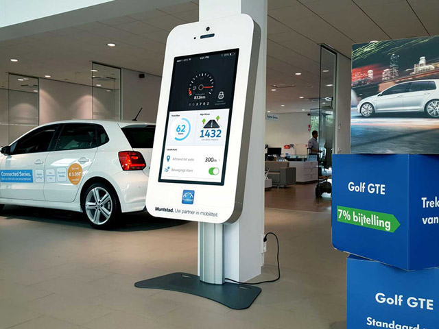 large tv screen and touch screen rental