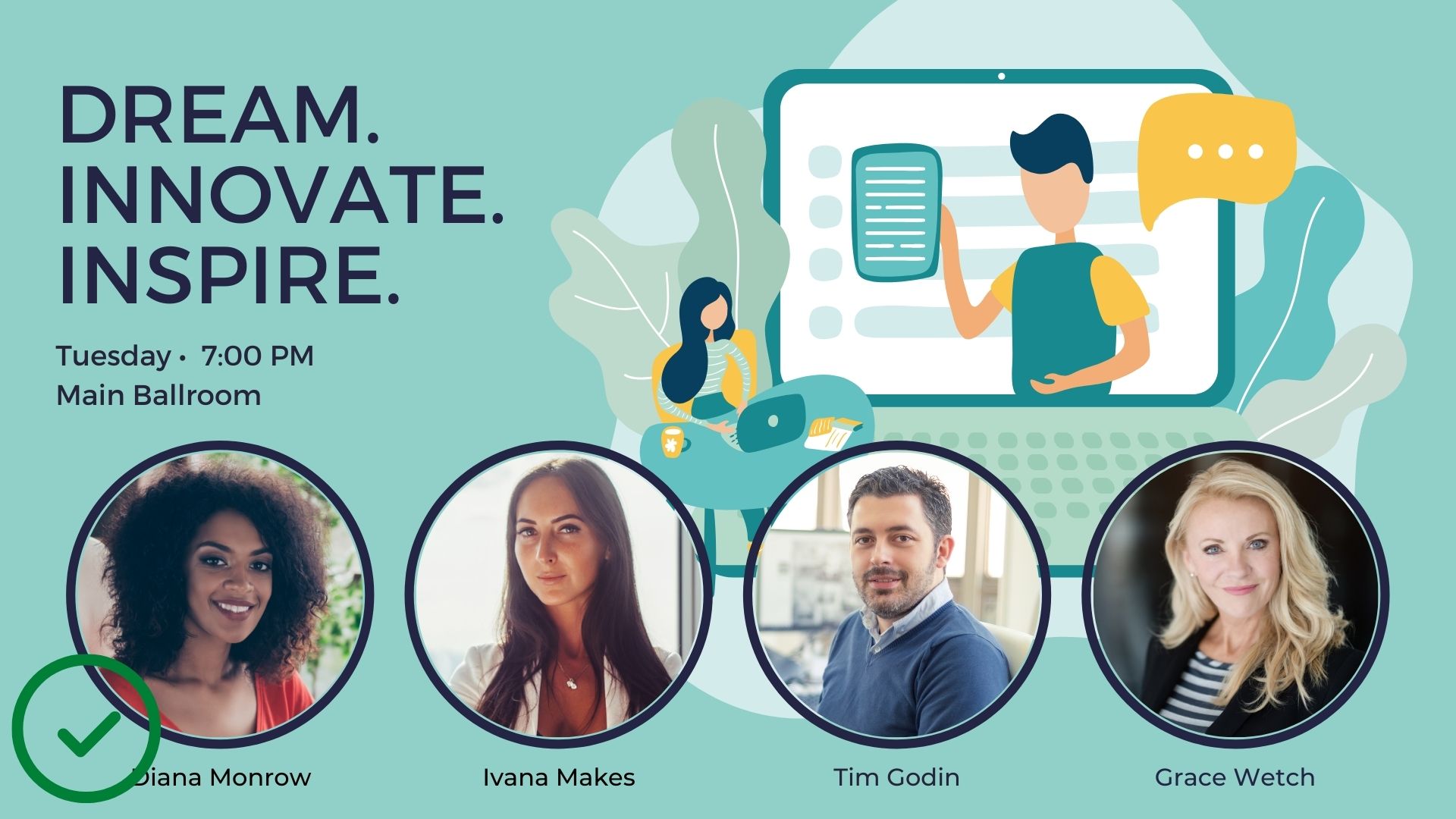 good graphic design digital sign