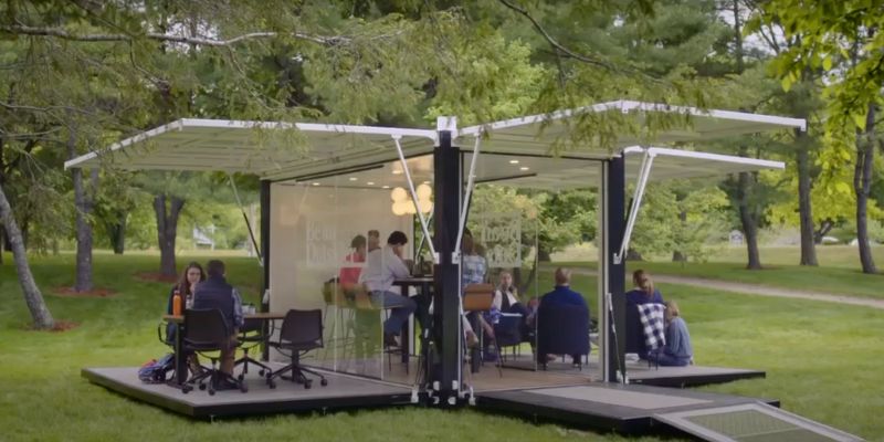 wellness outdoor spaces at events