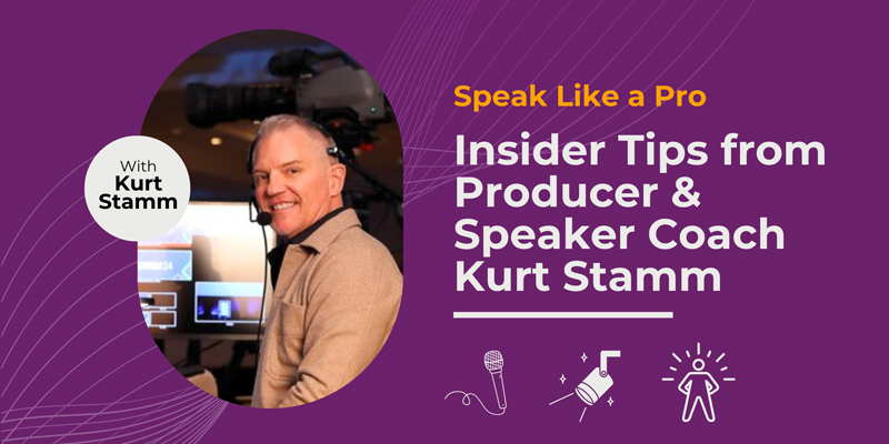 kurt stamm public speaking tips